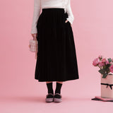 Balloon Velour Skirt - MAISON MARBLE