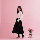 Balloon Velour Skirt - MAISON MARBLE