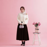 Balloon Velour Skirt - MAISON MARBLE