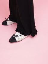 Basic Frill Knit Pants - MAISON MARBLE