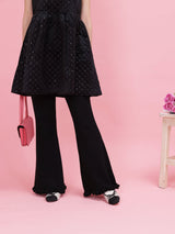 Basic Frill Knit Pants - MAISON MARBLE