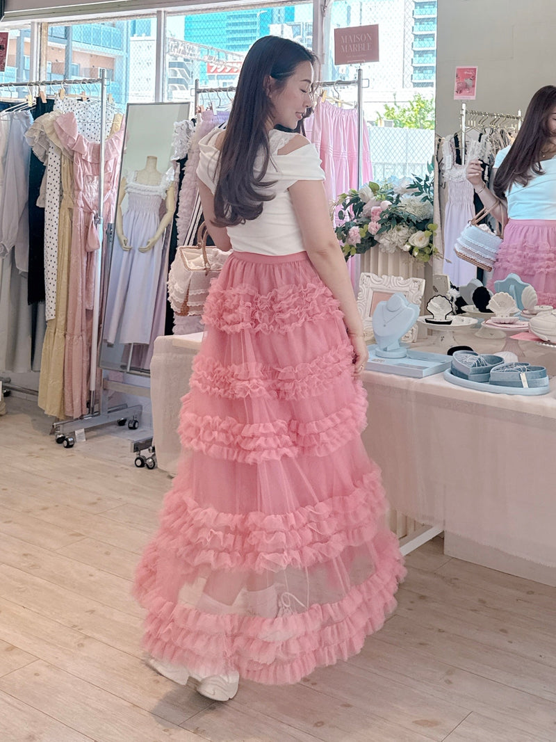 Belle Tulle Skirt – MAISON MARBLE