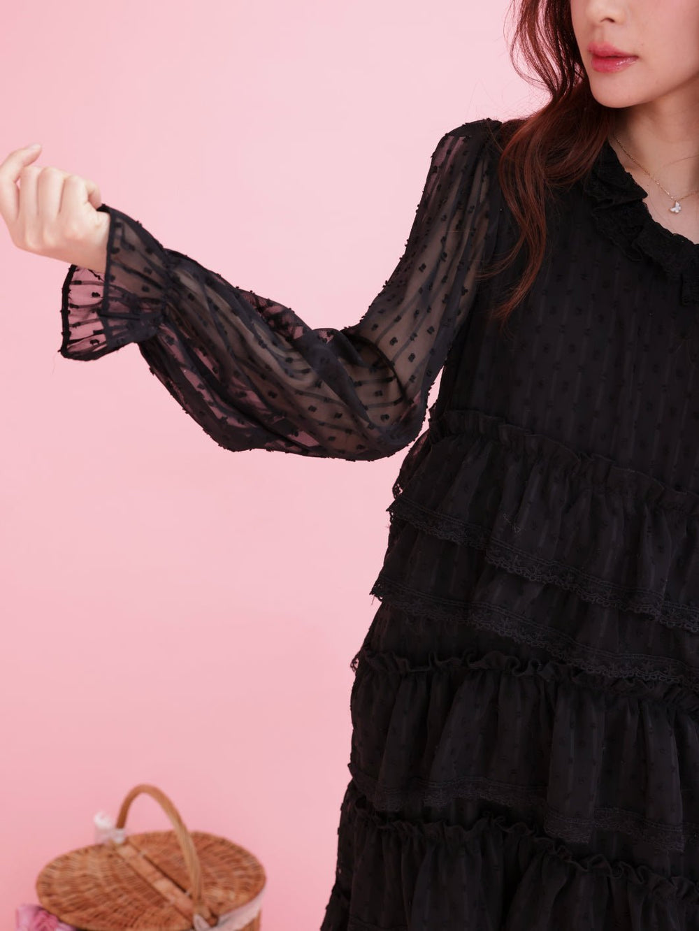 再販】Bianca Tiered Dress – MAISON MARBLE