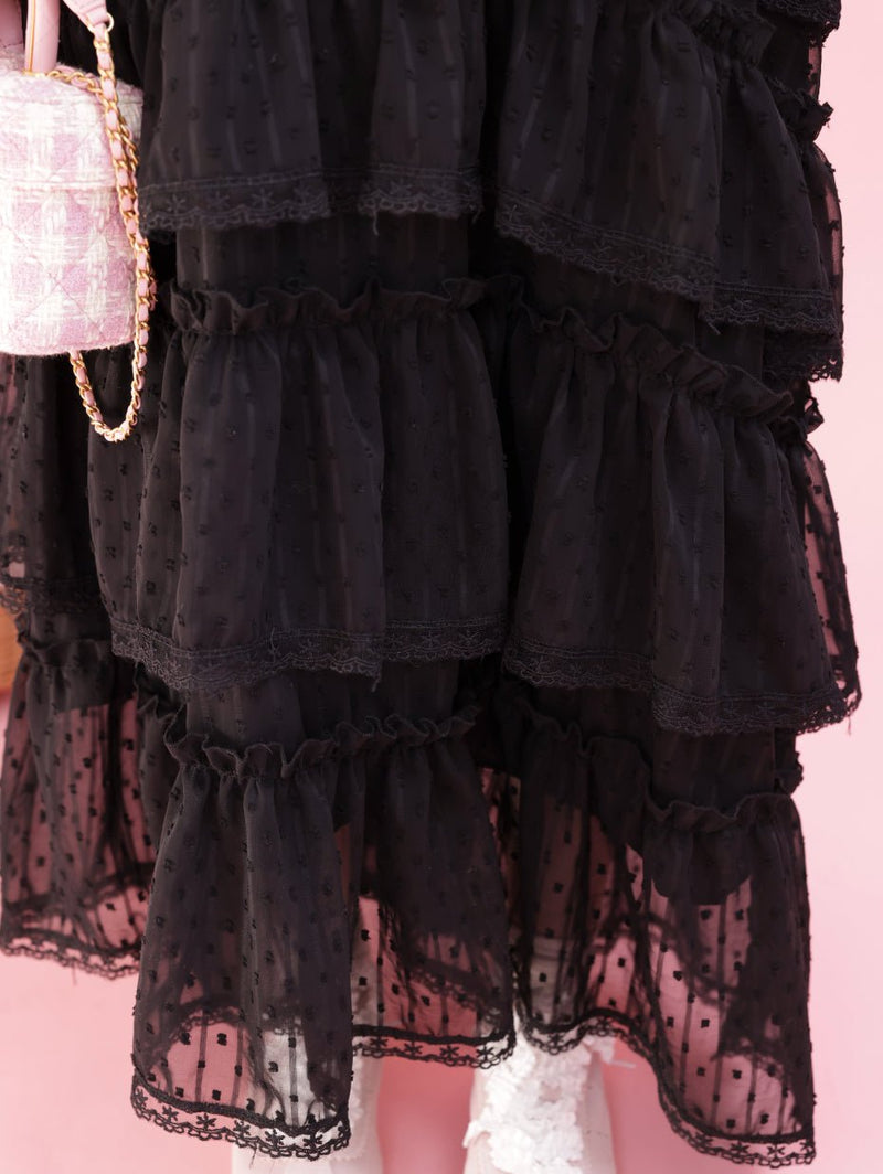 再販】Bianca Tiered Dress – MAISON MARBLE