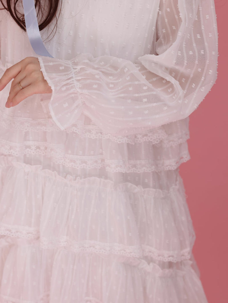再販】Bianca Tiered Dress – MAISON MARBLE