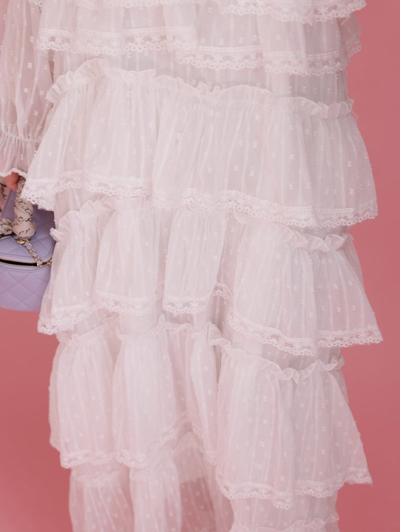 【新品タグ付】MAISON MARBLE Bianca Tiered Dress 再販】Bianca Tiered Dress – MAISON MARBLE