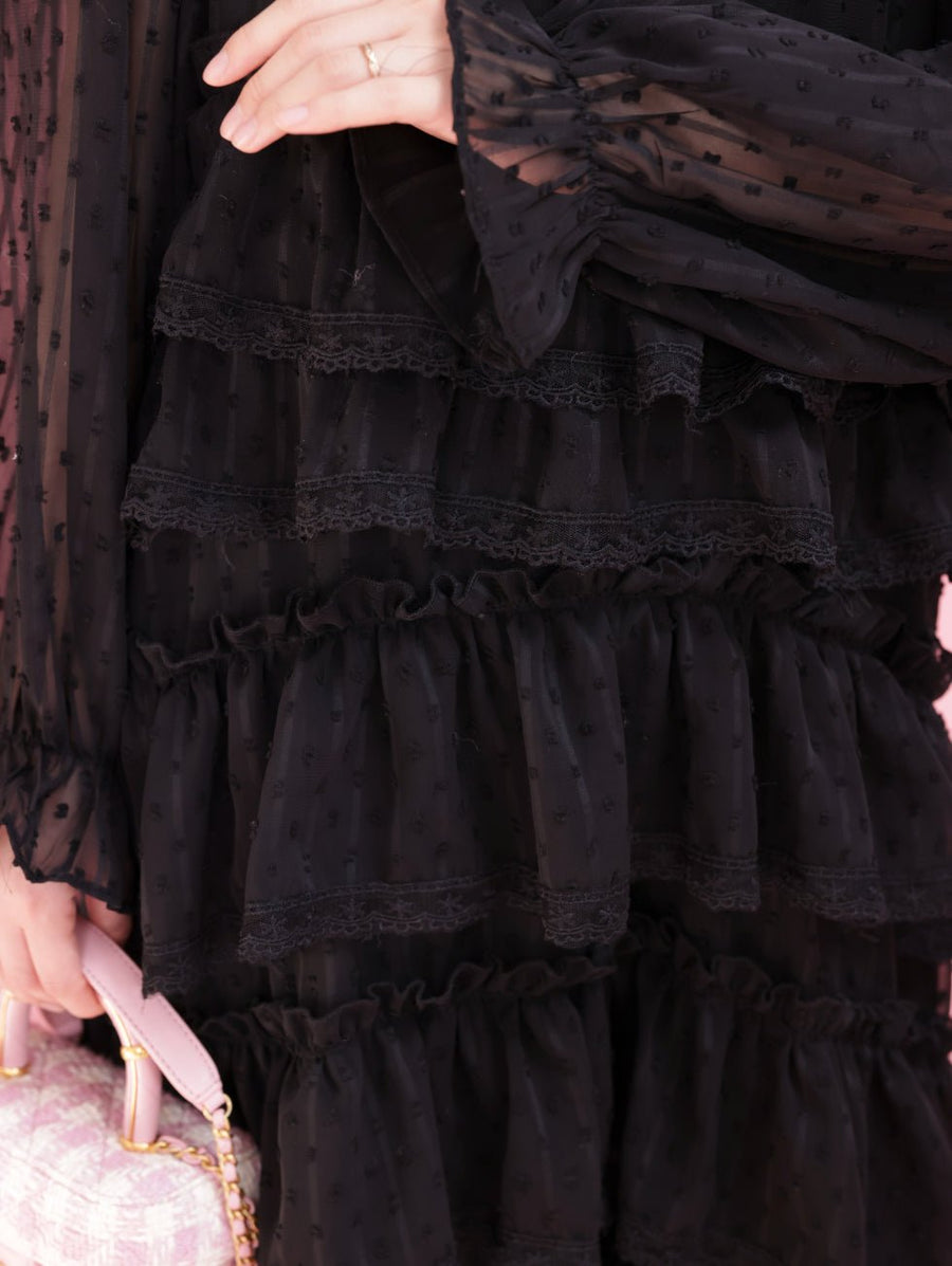再販】Bianca Tiered Dress – MAISON MARBLE