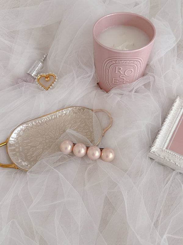 Big Pearl Barette - MAISON MARBLE