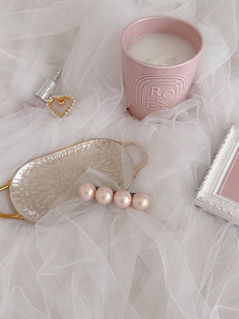 Big Pearl Barette - MAISON MARBLE