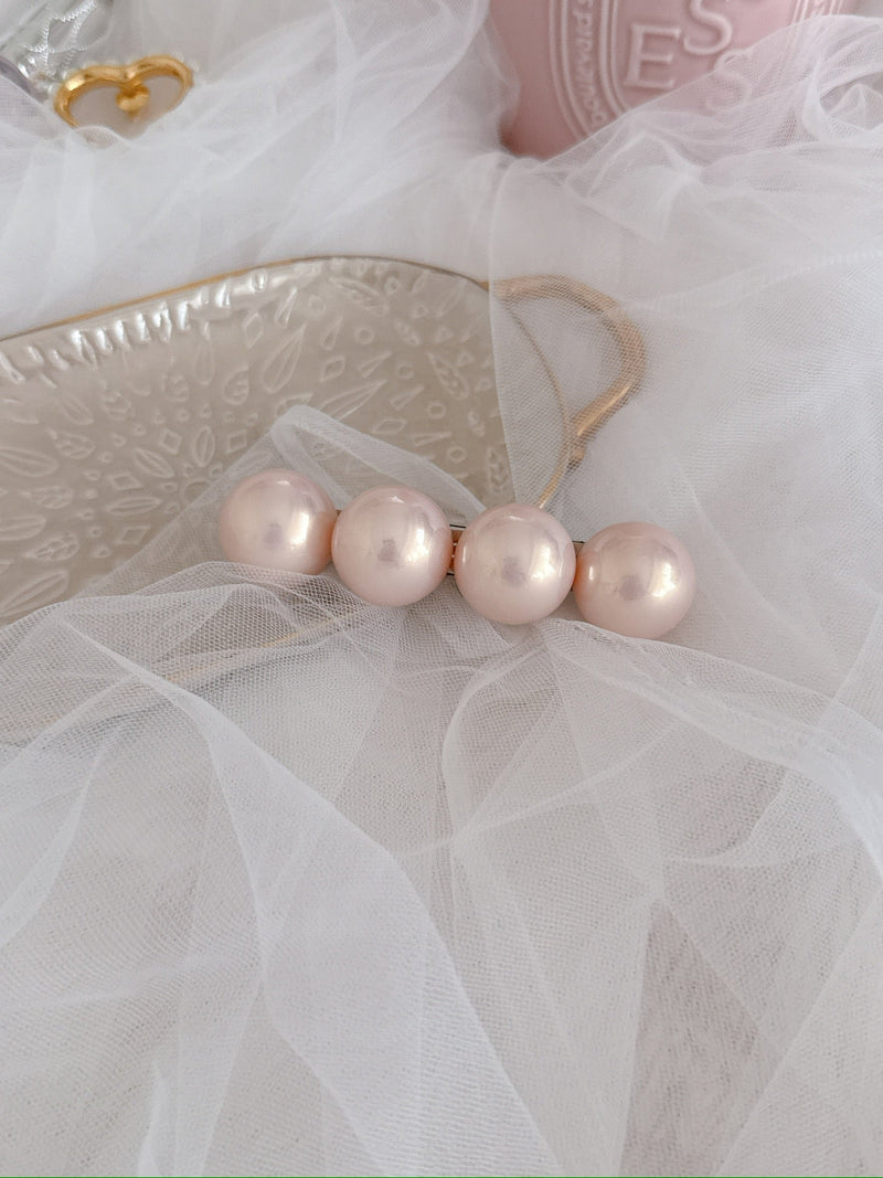 Big Pearl Barette - MAISON MARBLE