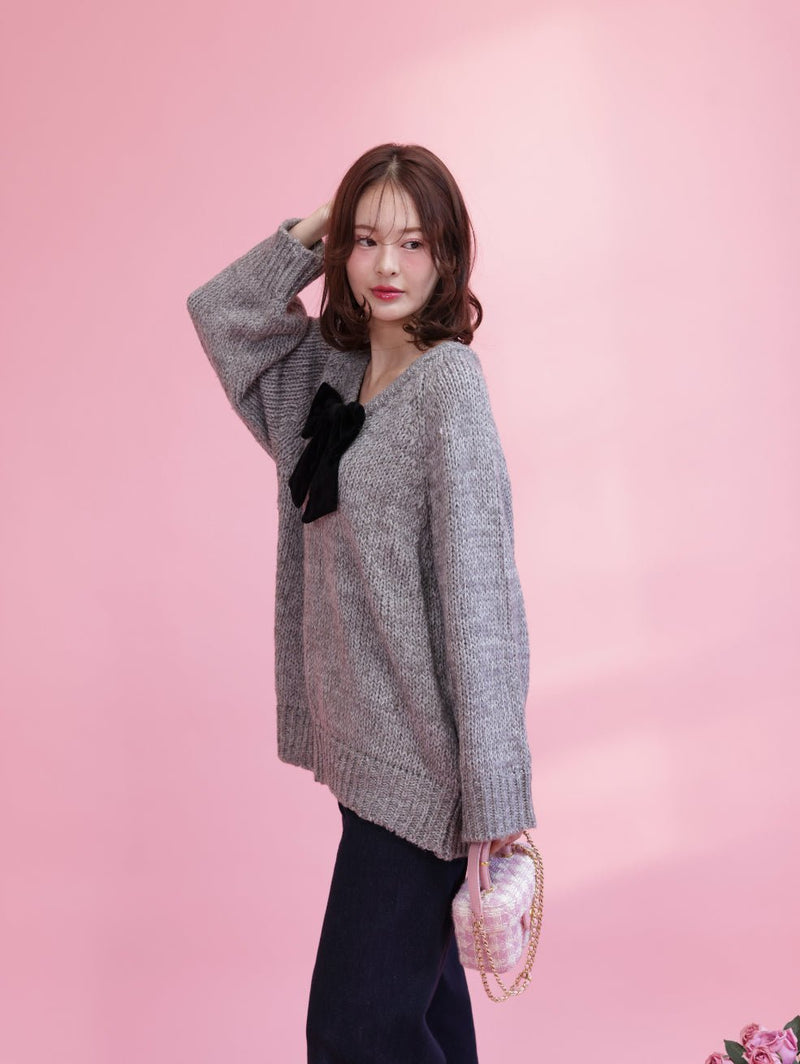 Big Ribbon Knit - MAISON MARBLE