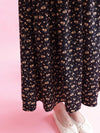 Black Floral Cami Dress - MAISON MARBLE
