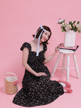 Black Rita Dress - MAISON MARBLE