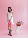 Blanc Collar Mini Dress - MAISON MARBLE