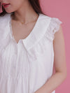 Blanc Collar Mini Dress - MAISON MARBLE