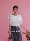 Bloom Tulle Tee - MAISON MARBLE