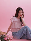 Bloom Tulle Tee - MAISON MARBLE