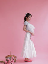 Bloom Tulle Tee - MAISON MARBLE