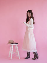 Blush Gather Dress - MAISON MARBLE