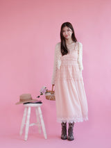 Blush Gather Dress - MAISON MARBLE