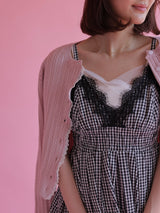 Cable Knit Cardigan - MAISON MARBLE