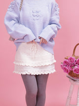 Cable Knit Skirt - MAISON MARBLE