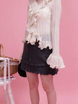 Cable Knit Skirt - MAISON MARBLE