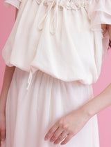 Candy Chiffon Dress - MAISON MARBLE