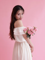 Candy Chiffon Dress - MAISON MARBLE