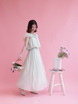Candy Chiffon Dress - MAISON MARBLE