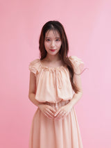 Candy Chiffon Dress - MAISON MARBLE