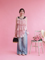 Chateau Lacy Tops - MAISON MARBLE
