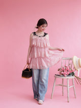 Chateau Lacy Tops - MAISON MARBLE