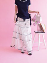 Chic Lace Skirt - MAISON MARBLE