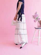 Chic Lace Skirt - MAISON MARBLE