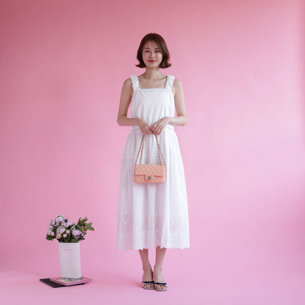 Clara Cotton Dress - MAISON MARBLE