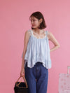 Cloudy Flare Cami - MAISON MARBLE