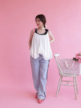 Cloudy Flare Cami - MAISON MARBLE