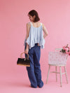 Cloudy Flare Cami - MAISON MARBLE