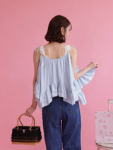 Cloudy Flare Cami - MAISON MARBLE