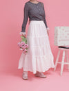 Cotton Blanc Skirt - MAISON MARBLE