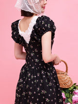 Cotton Magnolia Dress - MAISON MARBLE