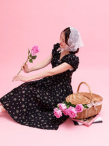 Cotton Magnolia Dress - MAISON MARBLE