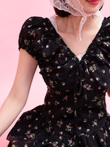 Cotton Magnolia Dress - MAISON MARBLE