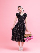 Cotton Magnolia Dress - MAISON MARBLE