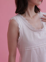 Cotton Tank Dress - MAISON MARBLE