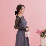 Crystal Embroidery Dress - MAISON MARBLE