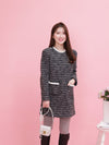 Crystal Tweed Dress - MAISON MARBLE