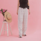 Dot Pleats Pants - MAISON MARBLE