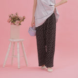 Dot Pleats Pants - MAISON MARBLE